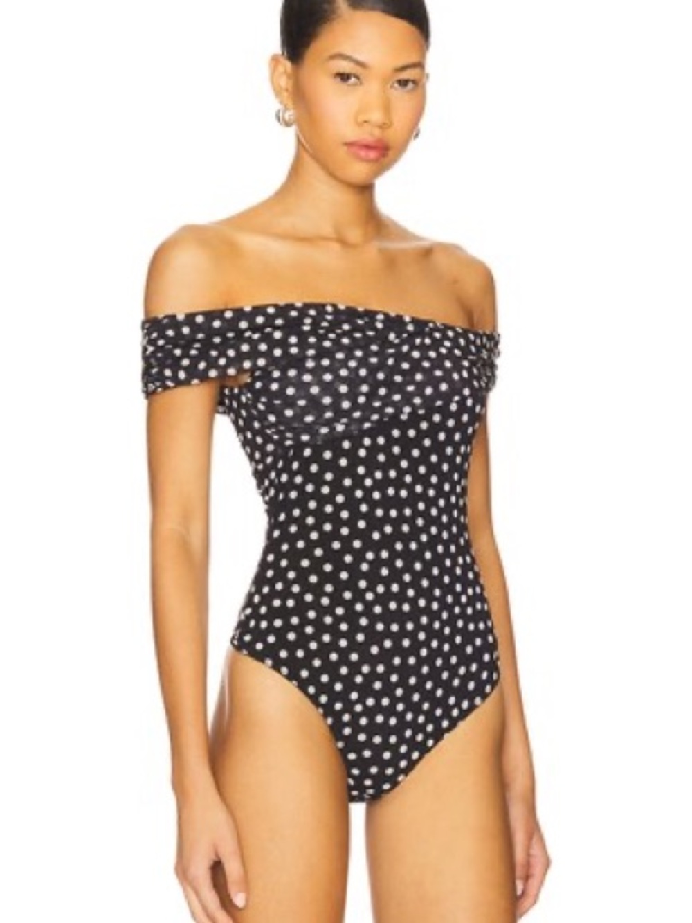 Thea Bodysuit in Black Polka Dot
MAJORELLE - Picture 3 of 6